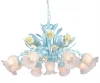 Fiori di rose 184.8.1 Подвесная люстра Fiori di rose 184.8.1 (220V, на цепи, цветы, розы)