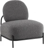УТ000039997 Кресло Стоун new ткань букле тёмно-серый арт.УТ000039997