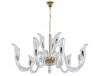 3653+9/C gold Подвесная люстра Newport Lilia 3653+9/C gold