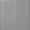 PCL360NOTBLW-10-2WW Гирлянда Занавес Облегченный 5,5 x 3 м тепло-белый с мерцанием белого диода 220В, 360 LED, провод прозрачный ПВХ, IP54 Laitcom PCL360NOTBLW-10-2WW