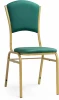 587870 Стул на металлокаркас Арналд (Арналд зеленый / золотой) Woodville арт.587870
