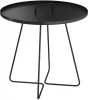 009246 Столик журнальный SHT-CT42 черный муар Mebelik арт.009246