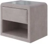 1909261 PROxSON Тумба Cube (Ткань: Велюр Лофти Бежевый) 52x41