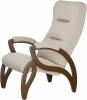 008485 Кресло для отдыха Весна Компакт Ткань ультра санд, каркас орех антик от фабрики Mebelik