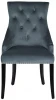 236-2K-БИРЮЗА-Riv87 Обеденный стул Garda Decor 236-2K-БИРЮЗА-Riv87 (Черный/Бирюзовый)