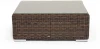 YH-S4865G brown "Капри" журнальный столик плетеный, цвет коричневый 4SIS арт.УТ-00009395