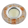 DLS-L150 GU5.3 GLASSY/GOLD Встраиваемый точечный светильник Fametto Luciole DLS-L150 GU5.3 GLASSY/GOLD (220V, круглые, розы)