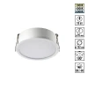 359879 Светильник встраиваемый с переключателем цв. температуры Novotech Lante 359879  белый IP20 LED 18W 100-265V 3000К/4000К/6000К