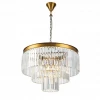 7383/8P BR Подвесная люстра каскадная iLamp Triumph 7383/8P BR (220V, хрусталь, на цепи)