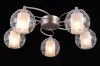 TWIN 75089/5C NICKEL, CHROME Потолочная люстра Natali Kovaltseva Twin 75089/5C NICKEL, CHROME