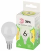 LED P45-6W-830-E14 GL Лампочка светодиодная E14 6W ЭРА LED P45-6W-830-E14 GL