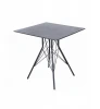 3029-70-70-SHT-TU2-1 Интерьерный стол из HPL 70x70см, цвет серый гранит 4SIS Конте 3029-70-70-SHT-TU2-1