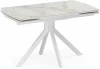 621186 Кухонный стол Woodville Комильфо (Металл,Керамика/Белый) арт.621186