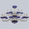 1308/12+6/360/2d G Cl/Clear-Blue/H-1I Подвесная люстра Bohemia 1308 1308/12+6/360/2d G Cl/Clear-Blue/H-1I