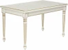 434140 Кухонный стол Леджер Woodville (Массив бука,Шпон/Золотой) арт.434140