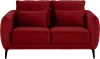 342689 Диван Amsterdam двухместный ОГОГО (арт.342689), (Ткань/Бордовый)