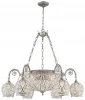WE322.12.203 Подвесная люстра Wertmark Gloria WE322.12.203 (220V, хрусталь, на цепи)