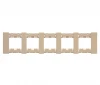 AA4802M5ACH Рамка 5-ая шампань матовый Meiton AA4802M5ACH