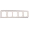 W0052113 Рамка на 5 постов Stream (перламутровый) Werkel W0052113 (a051280)