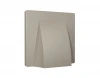 AP3758 Лицевая панель для вывода кабеля (серо-бежевый матовый) Ambrella Volt QUANT AP3758