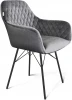 4067113501 Стул Sheffilton SHT-ST38/S64 угольно-серый/чёрный муар