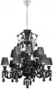 10210/12 Black Подвесная люстра ярусная Loft It Zenith 10210/12 Black (220V, на цепи)