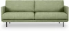 727530 Диван Ricadi трехместный ОГОГО (арт.727530), (Ткань,Рогожка/Зеленый)