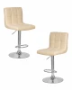 LM-5006-N_CH-M_EL-cream Набор 2 шт стул барный DOBRIN CANDY (кремовый)