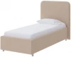 1915547 PROxSON Кровать Олаф (Ткань: Велюр Forest 730 Миндальный) 80x200