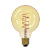 LED-G95-4W/GOLDEN/E27/CW GLV21GO Лампочка светодиодная шар желтая E27 4W Uniel LED-G95-4W/GOLDEN/E27/CW GLV21GO