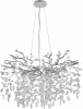 23110.760.10.G9.B CR Подвесная люстра хрустальная Arte Milano Milano-1 23110.760.10.G9.B CR (220V, на тросе)