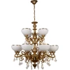 309-12-52 старое золото Подвесная люстра N-Light 309 309-12-52 старое золото