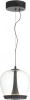SL6014.423.01 Подвесной светильник ST Luce Ripple SL6014.423.01 Черный/Прозрачный, Черный LED 1*17W (220V, на тросе)