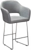 4101188h_Грей_ПБ Стул полубар R-Home Oscar Грей/Линк