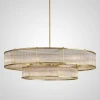 40.2668 Потолочная люстра ярусная на штанге Rh Marais Round Chandelier D120 By ImperiumLoft 40,2668 (220V)