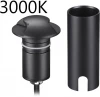 6662/2GL3 Встраиваемый грунтовый светильник Odeon Light Wald 6662/2GL3 черный/металл IP67 LED 3W 3000K 12V/24V (круглые)