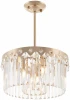 378909/5/300/390 GD Потолочная люстра хрустальная на штанге Arte Milano Sorrento-8909 378909/5/300/390 GD (220V)