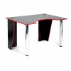 15115 Стол компьютерный Strike-1 (120) NEO black/red; черный/красная кромка