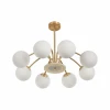 271069/8 GD Потолочная люстра на штанге Arte Milano 271069/8 GD (220V, шарики)
