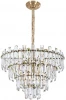3511/17 LM-8 Подвесная люстра каскадная большая Rosie 3511/17 LM-8 Divinare (220V, хрусталь, на цепи)