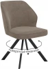00-00074666 Стул DikLine 233 поворотный NS05 CAPPUCCINO, ножки черные арт.00-00074666