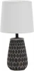 10171/L Black Настольная лампа Escada Juventus 10171/L Black 1х40Вт Е14, керамика/ткань, черный