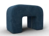 132523 Пуф 008 (ДСП,Брус,Фанера,Велюр/Синий) Лига Диванов 132523
