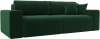 121308 Диван прямой Лига-036 НПБ Классик (Зеленый/Велюр) Лига Диванов арт.121308