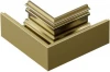 TR5731-SB Угловой соединитель для трека Denkirs Shine Base TR5731-SB 90° потолок-потолок, сатинированная латунь (48V)
