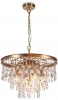 MOD091PL-05G Подвесная люстра каскадная Maytoni Linn MOD091PL-05G (220V, хрусталь, подвески, на цепи)