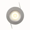 ULM-R02-1W/WW IP20 Sand Silver картон Встраиваемый точечный светильник Uniel ULM-R02-1W/WW IP20 Sand Silver картон