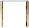 47ED-CST008/80GOLD Консольный стол Garda Decor 47ED-CST008/80GOLD (Золото/Золото,Прозрачный)
