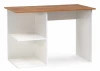 464684 Письменный стол Notta Дольче 110 белый / дуб вотан 464684