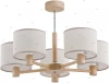22065 Люстра потолочная Alfa Vanila, 5 плафонов, бежевый